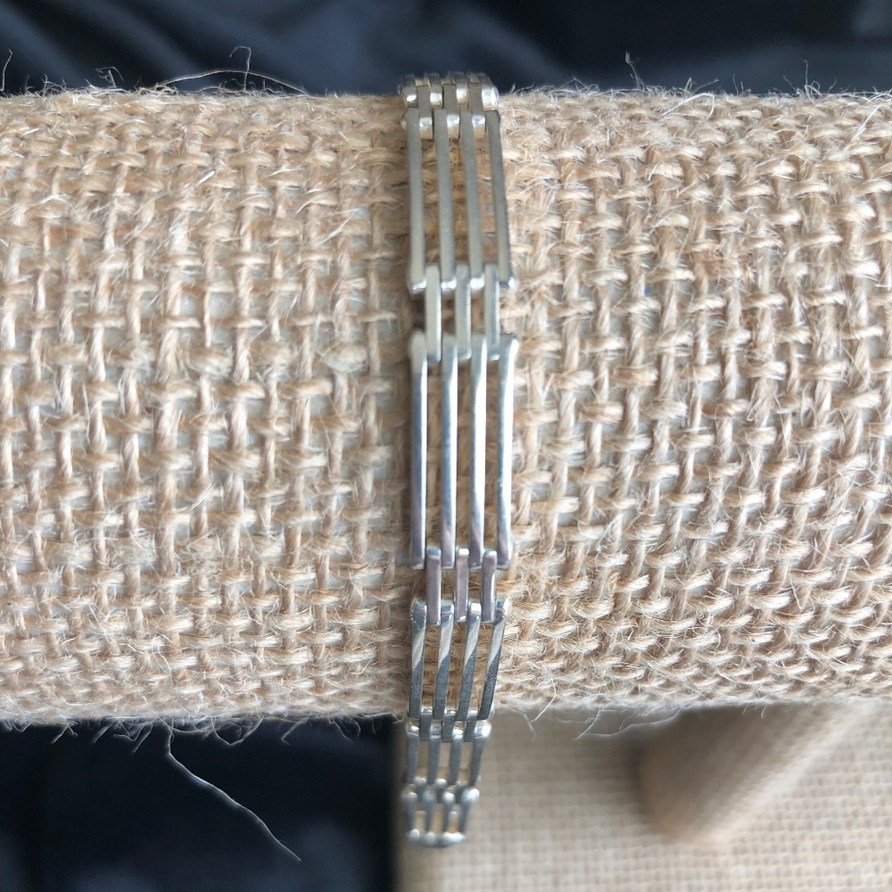 925 ITALY SILVER LINK BRACELET, NWOT